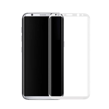 Szkło hartowane do Samsung Galaxy S8 FULL BODY / biały